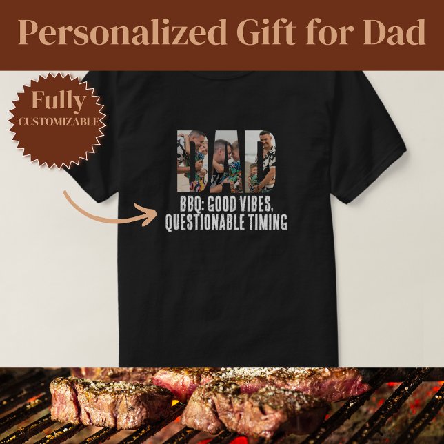 Good Vibes BBQ Dad T-Shirt (Good Vibes BBQ Dad T-Shirt)
