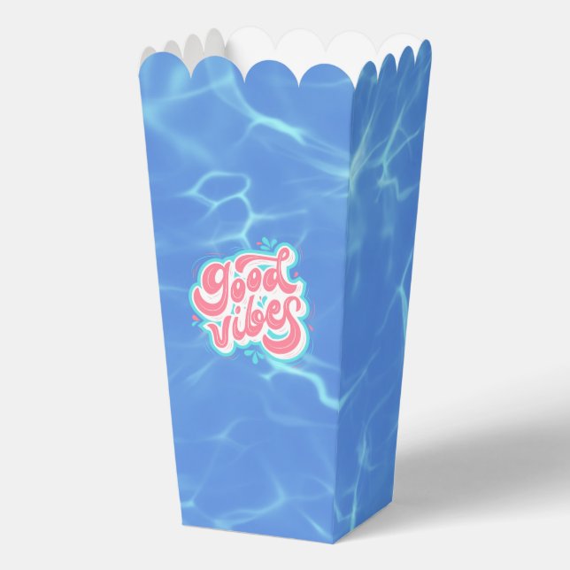 Good Vibes Beach/pool  Favour Box (Front)