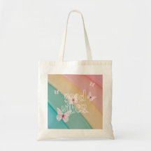 Good Vibes Butterflies (Not Pastel) Tote Bag