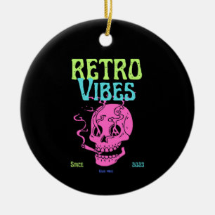 Good vibes ceramic tree decoration