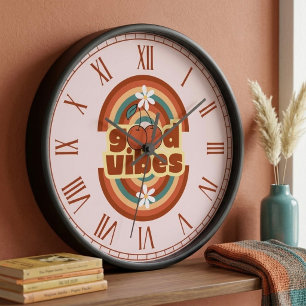 Good Vibes Clock
