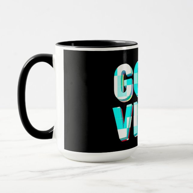 Good Vibes Coffee Mug (Left)