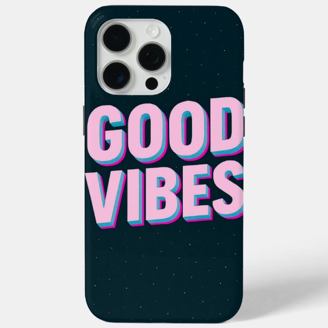 GOOD VIBES – Custom  Case-Mate iPhone Case (Back)