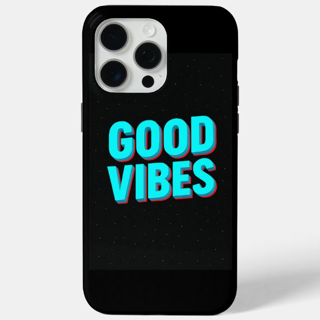 GOOD VIBES – Custom  Case-Mate iPhone Case (Back)