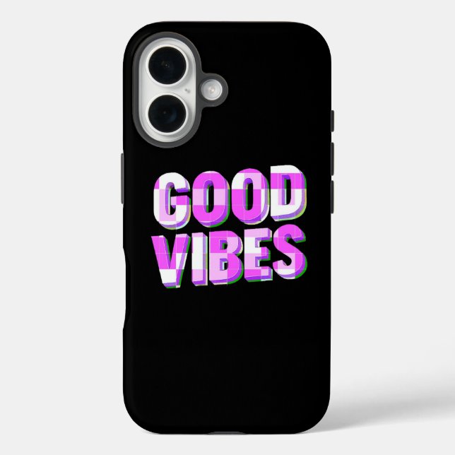 GOOD VIBES – Custom  Case-Mate iPhone Case (Back)