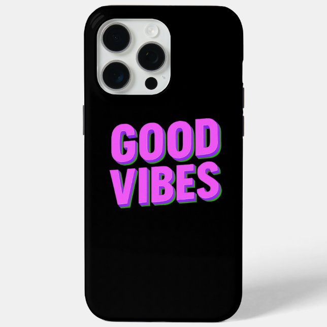 GOOD VIBES – Custom  Case-Mate iPhone Case (Back)