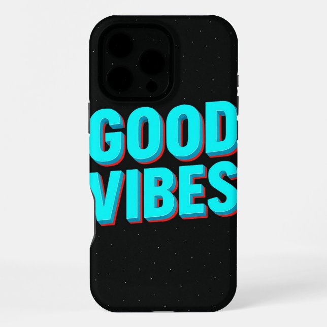 GOOD VIBES – Custom  iPhone Case (Back)