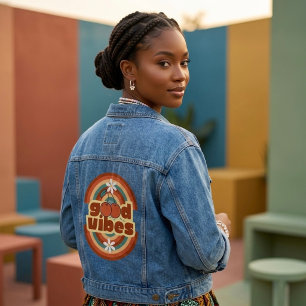 Good Vibes Denim Jacket