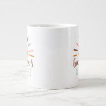 Good Vibes & Gentle Rises Boho Mug