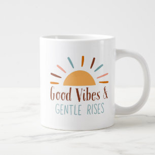 Good Vibes & Gentle Rises Boho Mug