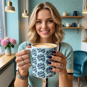 Good Vibes Giant Coffee Mug