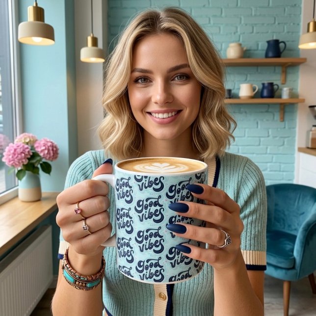 Good Vibes Giant Coffee Mug (Creator Uploaded)