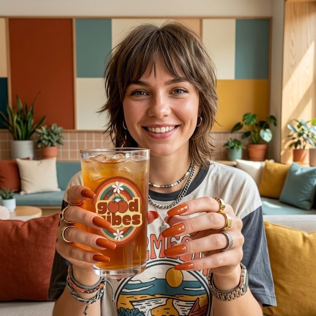 Good Vibes Glass (Creator Uploaded)