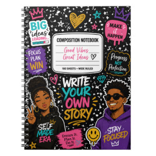 Good Vibes Great Ideas Composition Notebook