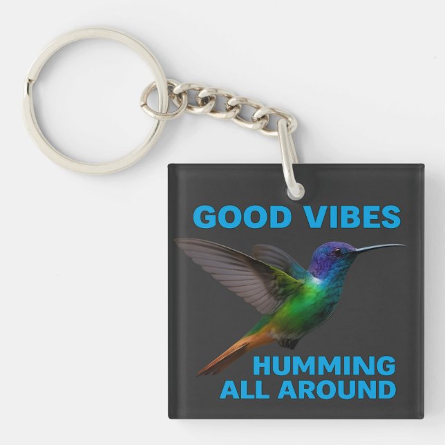 Good Vibes – Humming All Around Edition Key Ring (Front)