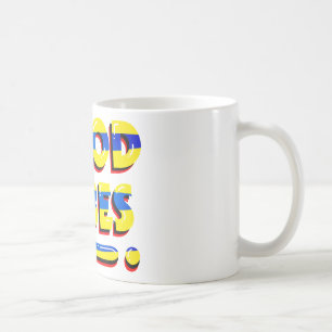 Good vibes, inspirational, text coffee mug