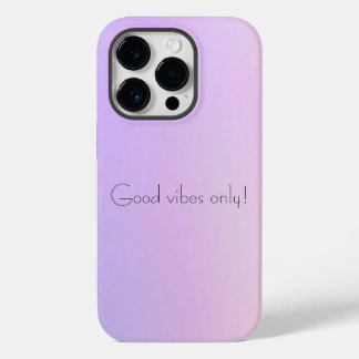 Good vibes iphone 14 pro case