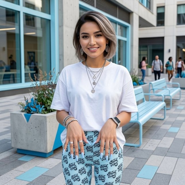 Good Vibes Leggings (Creator Uploaded)