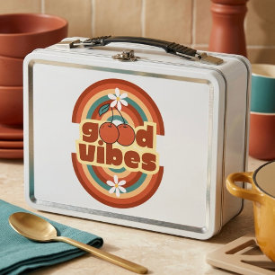 Good Vibes Metal Lunch Box