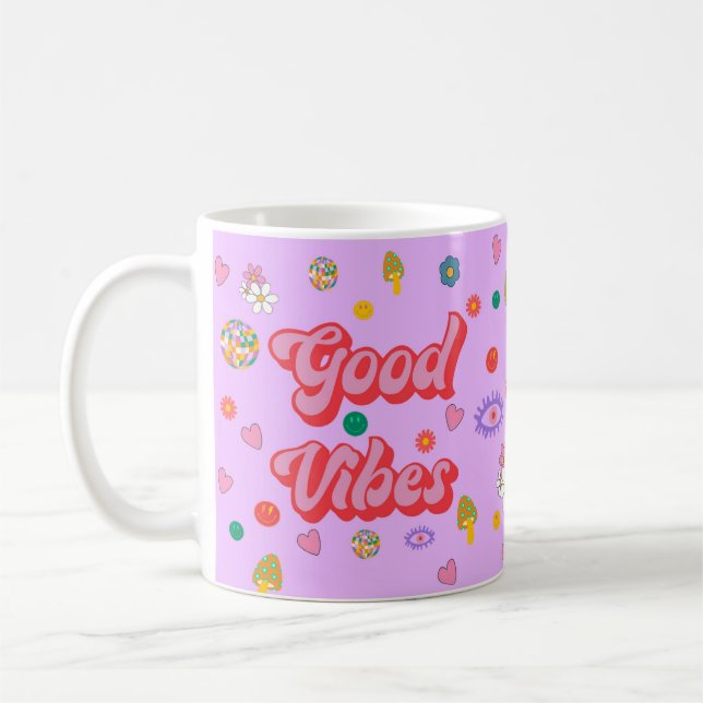 Good Vibes Mug (Left)