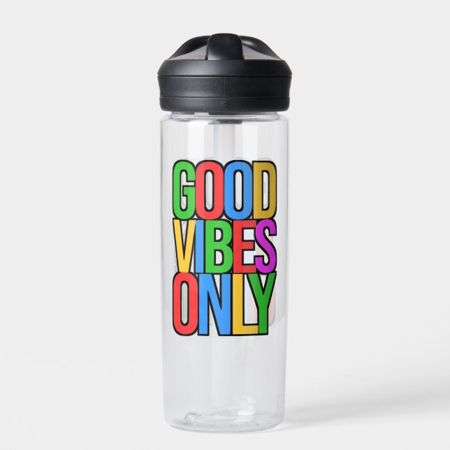 Good Vibes Only-45365 Water Bottle (Front)