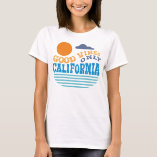 Good Vibes Only California Retro T-Shirt
