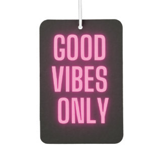 good vibes only car air freshener