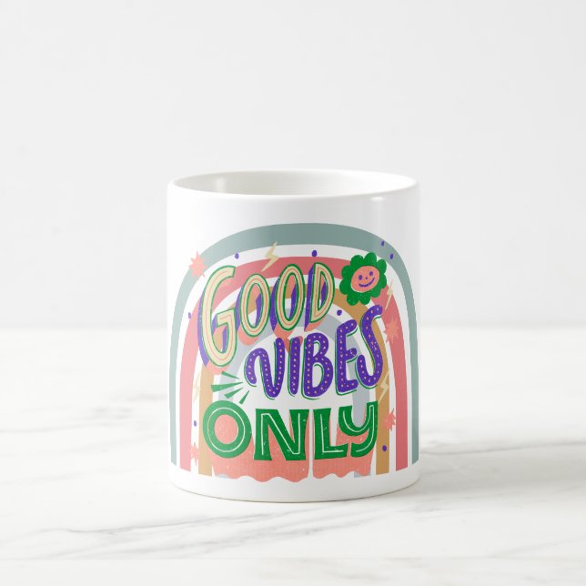 Good Vibes Only Coffee Mug (Center)