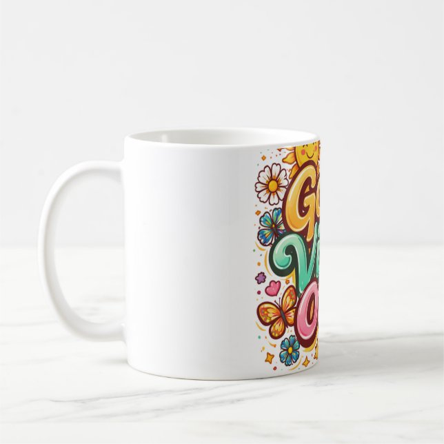 Good vibes only mug (Left)