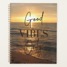 Good Vibes Only Planner