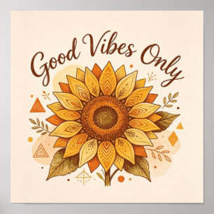 good vibes only poster