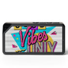 Good Vibes Only Retro Memphis Personalised Name