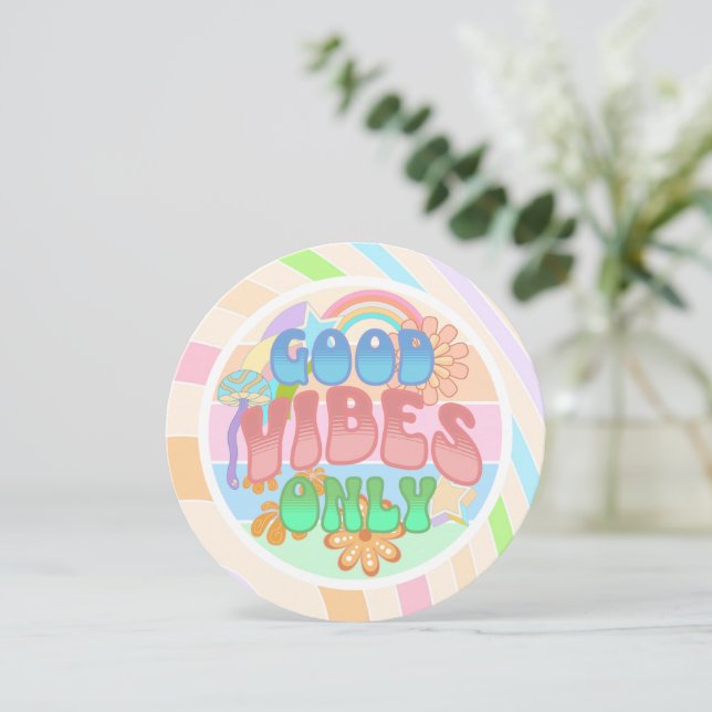 Good Vibes Only | Retro Vintage  (Standing Front)