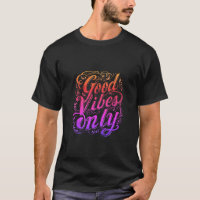 Good Vibes Only Script keychains and lanyards