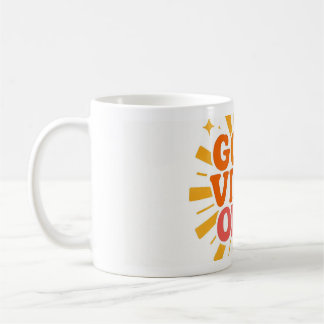 Good Vibes Only" Sunburst Sunshine Mug