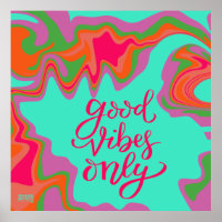Good Vibes Only Trendy Inspirivity School