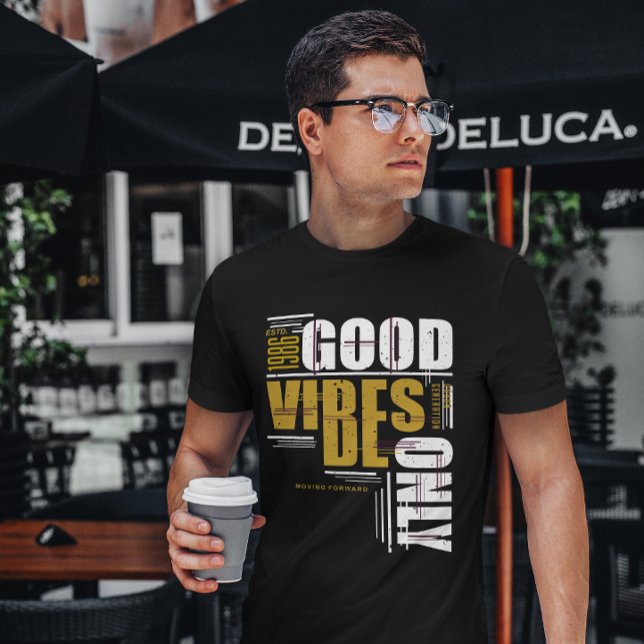 Good Vibes Only | Vintage , Classic Motivational T-Shirt (Creator Uploaded)