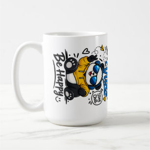 Good Vibes Panda – Cute Chill Panda with Sunglasse Coffee Mug