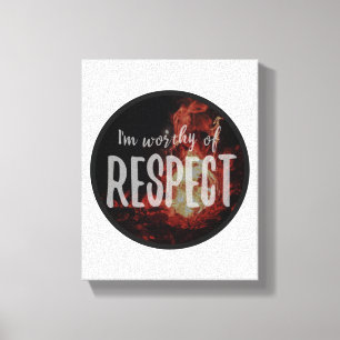 good vibes saying for self love , self acceptance canvas print