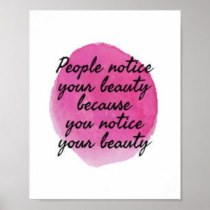 good vibes sayings for self love and self care poster