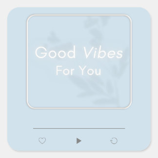 'Good Vibes' Sticker