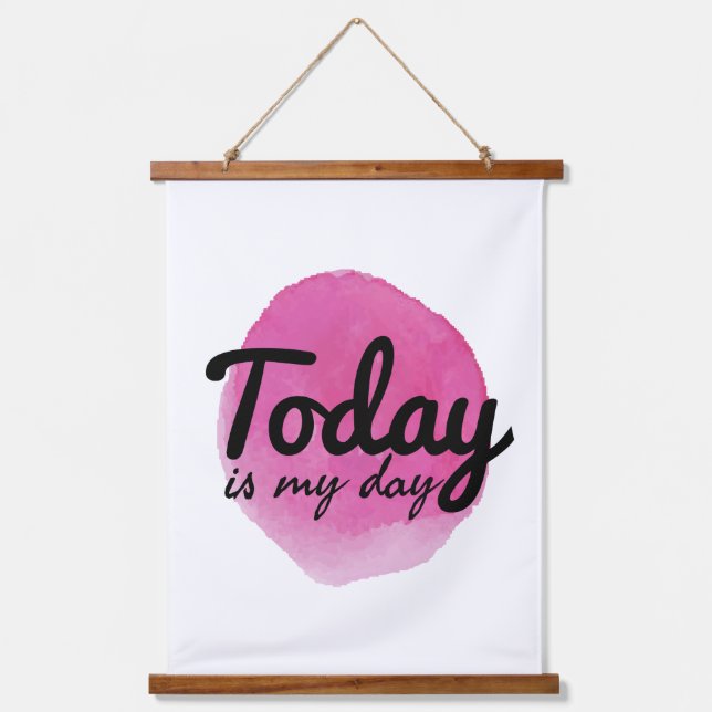 good vibes words for self love and self care hanging tapestry (Front)