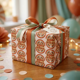Good Vibes Wrapping Paper