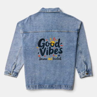 Good Vibs Denim Jacket