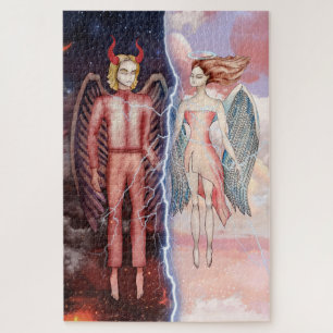 Good Vs Bad Jigsaw Puzzle