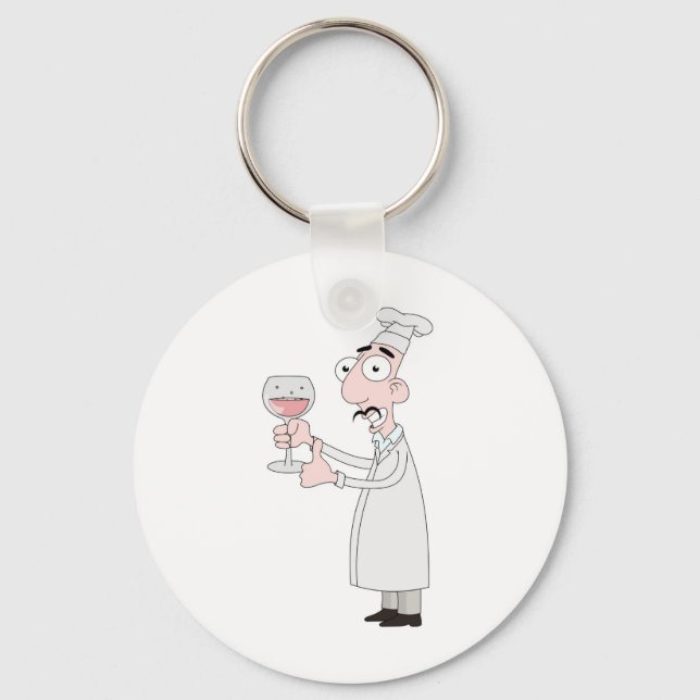 Good wine key ring (Front)