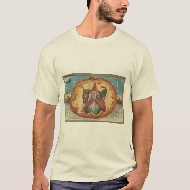 Good Wishes For Halloween T-Shirt (Front)
