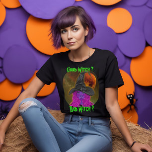 Good Witch Bad Witch Halloween Party  T-Shirt