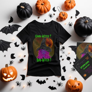 Good Witch Bad Witch Halloween Party  T-Shirt