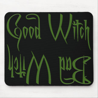 Good Witch/Bad Witch Mouse Mat
